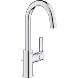 Baterie lavoar Grohe Start 24203002, 3/8'', marimea L, pivotanta, cartus ceramic, ventil cu tija, Crom