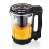 Aparat preparat supa crema Morphy Richards 501050 Clarity Soup Maker 1000 W ,1,6 litri, 2 setari de supa si blender, transparent