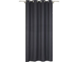 Draperie Cu Inele Tyler Gri Inchis 140x245 Cm
