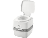 Toaleta ecologica portabila pentru camping THETFORD alba, fara strat protector, fara platforma, cu margine de clatire