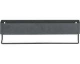Etajera baie Sealskin Brix negru, 35 cm