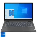 Laptop 2 in 1 Lenovo IdeaPad Flex 5 14ITL05 cu procesor Intel Core i7-1165G7 pana la 4.70 GHz, 14", Full HD, 16GB, 512GB SSD, Intel Iris Xe Graphics, Windows 10 Home, Graphite Grey