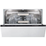 Masina de spalat vase incorporabila Whirlpool WIF4O43DLGTE, 14 seturi, 11 programe, Clasa A+++, Tehnologia al 6-lea Simt, PowerClean, PowerDry, Light inside, Display touch, 60 cm