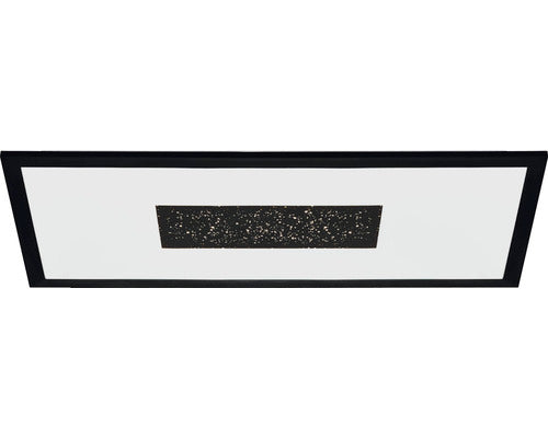 Plafoniera Marmorata 60x30 Cm, Alb/negru