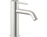 Baterie lavoar monocomanda AVITAL Salza cartus ceramic 25 mm ventil click-clack aspect de otel inoxidabil periat