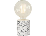 Veioza Simply E27 Max. 1x40w, Negru/gri Beton, Fara Bec