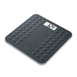Cantar corporal electronic, Beurer, Sticla securizata, Capacitate 180 kg, Afisaj LCD, Gri