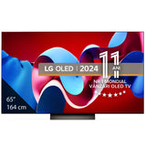 Televizor LG OLED evo 65C41LA, 164 cm, Smart, 4K Ultra HD, 100 Hz, Clasa F