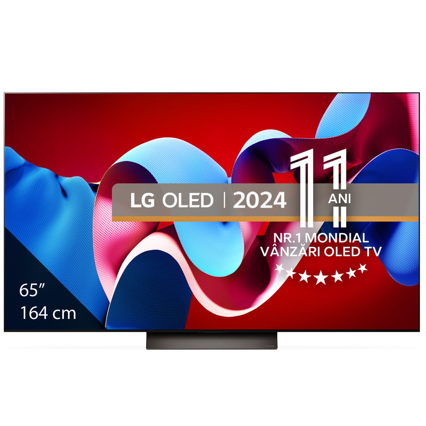 Televizor LG OLED evo 65C41LA, 164 cm, Smart, 4K Ultra HD, 100 Hz, Clasa F