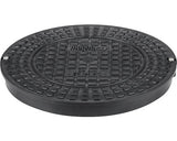 Capac din Polipropilena Pentru Camin Pluvial VODALAND 400 mm Gri