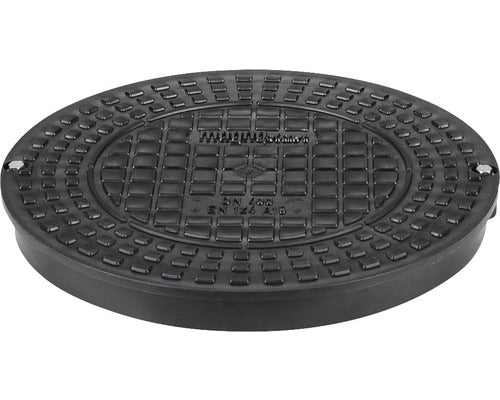 Capac din Polipropilena Pentru Camin Pluvial VODALAND 400 mm Gri