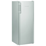Frigider cu o usa Liebherr Ksl 2834 Comfort, 251 l, CoolPlus, Control mecanic, Raft pentru sticle, Cosuri transparente pentru legume, Usa reversibila, Clasa F, H 140.2 cm, Argintiu