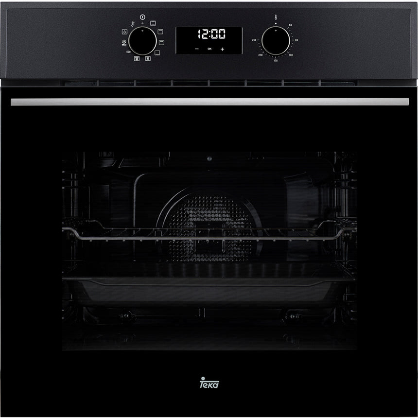 Cuptor incorporabil Teka HSB 630 BLACK, Electric, 70 l, Multifunctional, 8 programe, Touch control, HydroClean PRO, Clasa A+, Negru