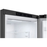 Combina frigorifica LG GBP62PZNCN1, 384 l, No Frost, Compresor Smart Inverter, DoorCooling+, Clasa C, H 203 cm, Argintiu