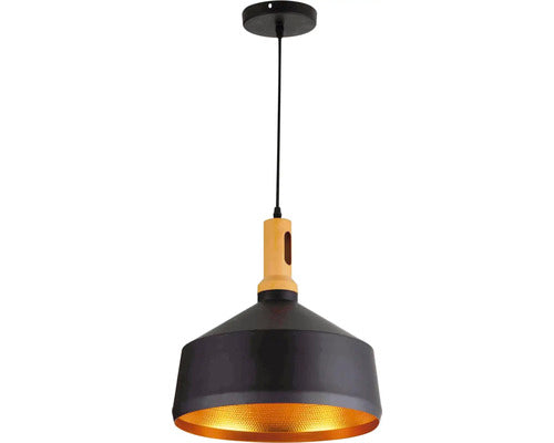 Pendul Klausen E27 Max. 1x15w, Aluminiu/negru