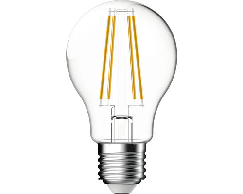 Bec Led Cu Senzor Crepuscular Flair E27 5w 806 Lumeni, Glob Clar A60, Lumina Calda