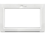 Fereastra Pvc Termopan 4 Camere 85x50 Cm Alba Deschidere Batanta, Subsol