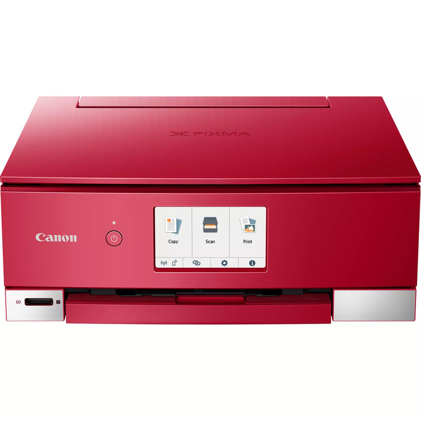 Multifunctional Canon inkjet Pixma, Wireless, Duplex, TS8352, Rosu