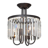 Candelabru Zoe 4xE14, 34,5x34,5x44,5 cm, 40W, negru