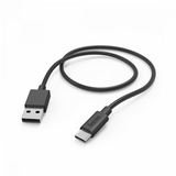 Cablu de incarcare Hama, USB-A - USB-C, 1 m, negru