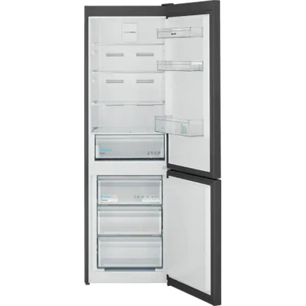 Combina Frigorifica SHARP SJ-BA10DMXBF-EU, Advanced NoFrost, 331 l, H 186 cm, Clasa F, Negru