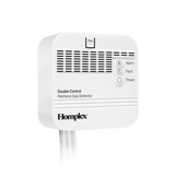 Detector de gaz metan cu declansare dubla 12VDC + 230VAC, cu fir - Homplex HD100 Double Control