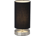 Veioza Clarie E14 Max. 1x40w, Textil/negru