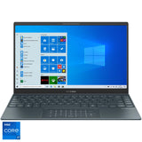 Laptop ultraportabil ASUS ZenBook 13 OLED UX325EA cu procesor Intel® Core™ i7-1165G7 pana la 4.70 GHz, 13.3", Full HD, 8GB, 512GB SSD, Intel Iris Xᵉ Graphics, Windows 10 Home, Pine Grey