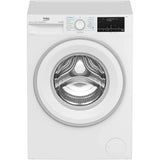 Masina de spalat rufe Beko B3WFU410415WWES, 10 kg, 1400 RPM, Clasa A, Motor ProSmart Inverter, Recycled Tub, Hygiene+, SteamCure, IronFast, AddXtra, Alb