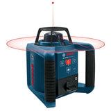 Nivela laser rotativa, Bosch - GRL 250 HV 30 m, +/-0.1 mm/m, 150, 300, 600 rot/min, proiectie verticala