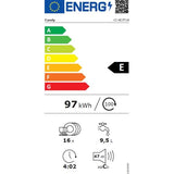 Masina de spalat vase incorporabila Candy CI 6E7F1A, 16 seturi, 8 programe, Clasa E, Conectivitate WiFi, Touch control, Speed-Drive Inverter Motor, MaxiTUB, Start Delay, 60 cm