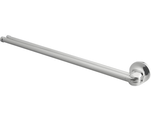 Suport prosop baie Bisk, mobil, cu doua brate, 49.5 x 5.5 x 5 cm