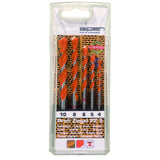 Set 5 burghie pentru caramida, Alpen