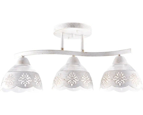 Lustra Callow E27 Max. 3x40w, Negru/maro
