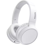 Casti Audio Over the ear Philips, TAH5205WT/00, Bluetooth, Autonomie 29h, alb