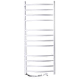 Calorifer Baie PortProsop Electric din Otel NAVIN Camellia 480x1200x130 cu termostat, conexiune Stanga