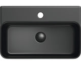 Lavoar Pe Blat Jungborn Three 56x36 Cm Negru Mat, Ventil Scurgere Ceramic