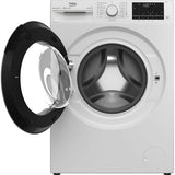 Masina de spalat rufe Beko B3WFU7744WB, 7 kg, 1400 RPM, Clasa A, Motor ProSmart Inverter, SteamCure, Recycled Tub, Homewhiz through Bluetooth, AddXtra, Alb