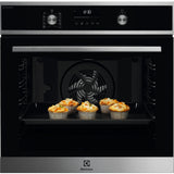 Cuptor incorporabil Electrolux EOD6C77WX, Electric, 72 l, Autocuratare catalitica, Conectivitate Wi-fi, SteamBake, Grill, Clasa A+, Inox