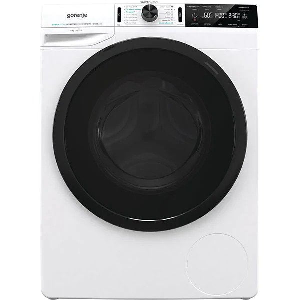 Masina de spalat rufe frontala GORENJE WA84CS, WaveActive, 8 kg, 1400rpm, Clasa A+++. Alb