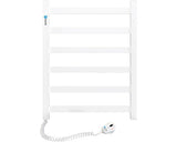 Radiator Baie Electric Navin Avangard 480x600 Mm 102w, Conexiune Stanga, Alb