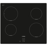 Plita incorporabila Bosch PUG611AA5E, Inductie, 4 zone de gatit, PowerBoost, TouchSelect, 60 cm, Negru