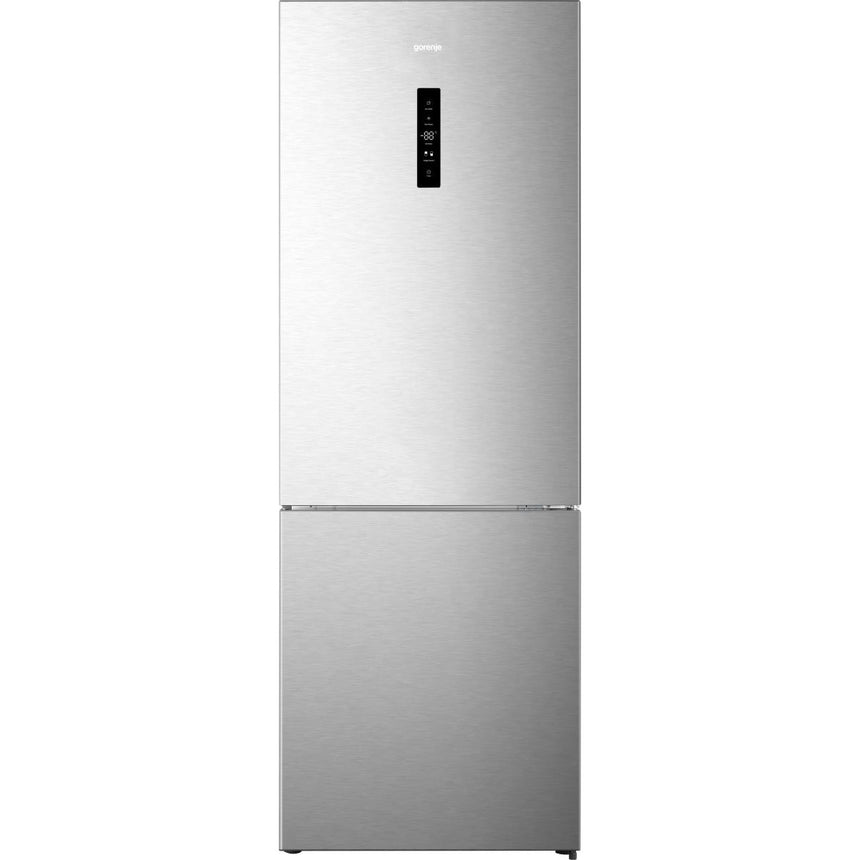 Combina Frigorifica GORENJE NRK720EAXL4, Clasa E, No Frost Plus, 495 Litri, 200 Cm, Argintiu