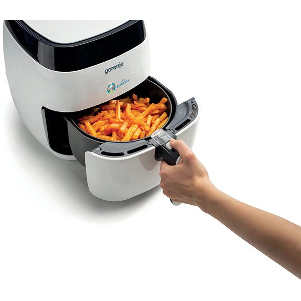 Friteuza cu aer cald GORENJE AF1409DW, 3.5kg, 1400W, Alb-Negru