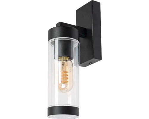 Aplica Kolta E27 Max. 1x12w, Pentru Exterior Ip44, Plastic/negru