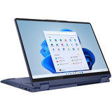 Laptop 2 in 1 LENOVO IdeaPad Flex 5 14ABR8, AMD Ryzen 5 7530U pana la 4.5GHz, 14" WUXGA Touch, 8GB, 512GB, AMD Radeon, Windows 11 Home, Albastru