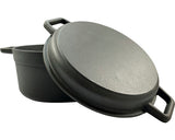 Oala Grill Guru Fonta 30, 5x37x17 Cm Negru