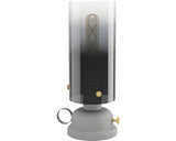 Veioza Gargrave E27 Max. 1x40w, Sticla/gri