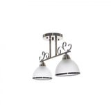 Plafoniera 2 becuri E27 Iron LY 3190 KLAUSEN