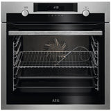 Cuptor incorporabil AEG BCE558370M, Electric, 71 l, Autocuratare catalitica, Conectivitate Wi-fi, SteamBake, Grill, Clasa A+, Inox